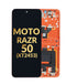 Reparación de pantalla OLED con marco para Motorola Moto Razr 50 en Guatemala.