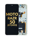 Reparación de pantalla OLED con marco para Motorola Moto Razr 50 en Guatemala.