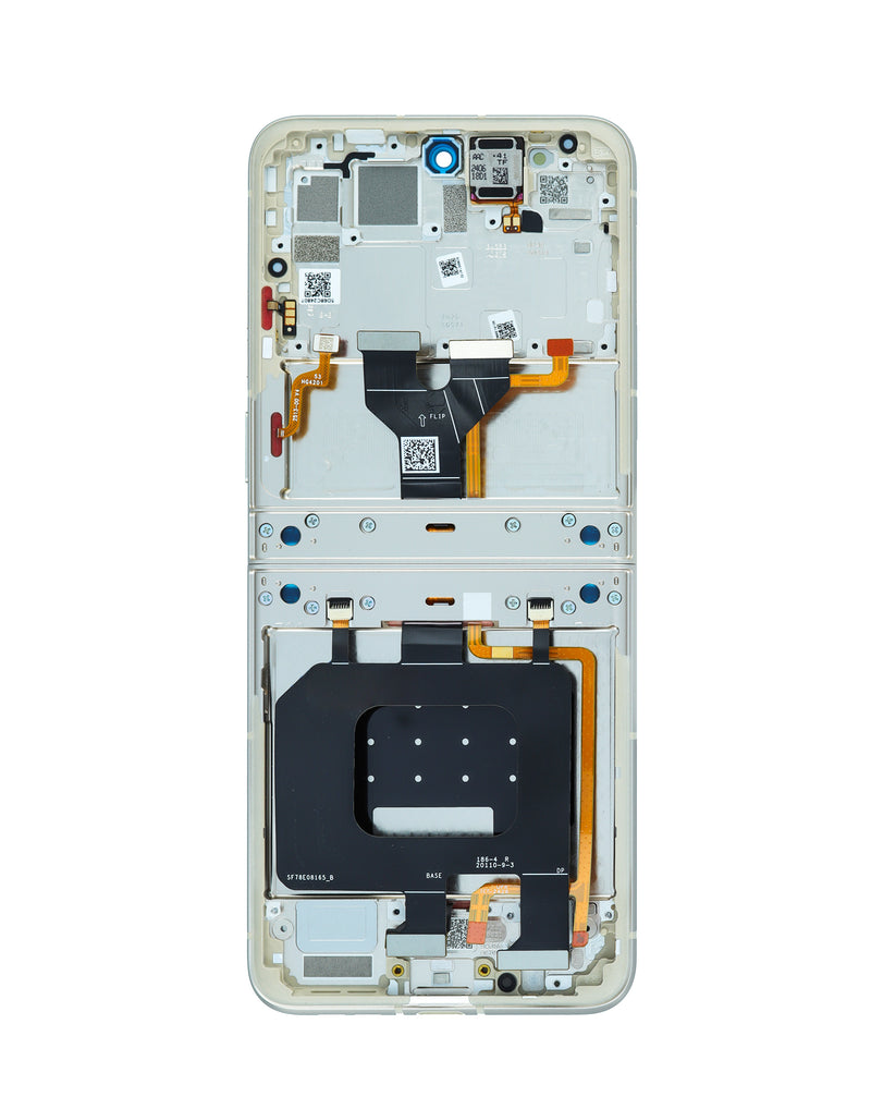 Reparación de pantalla OLED con marco para Motorola Moto Razr 50 en Guatemala.
