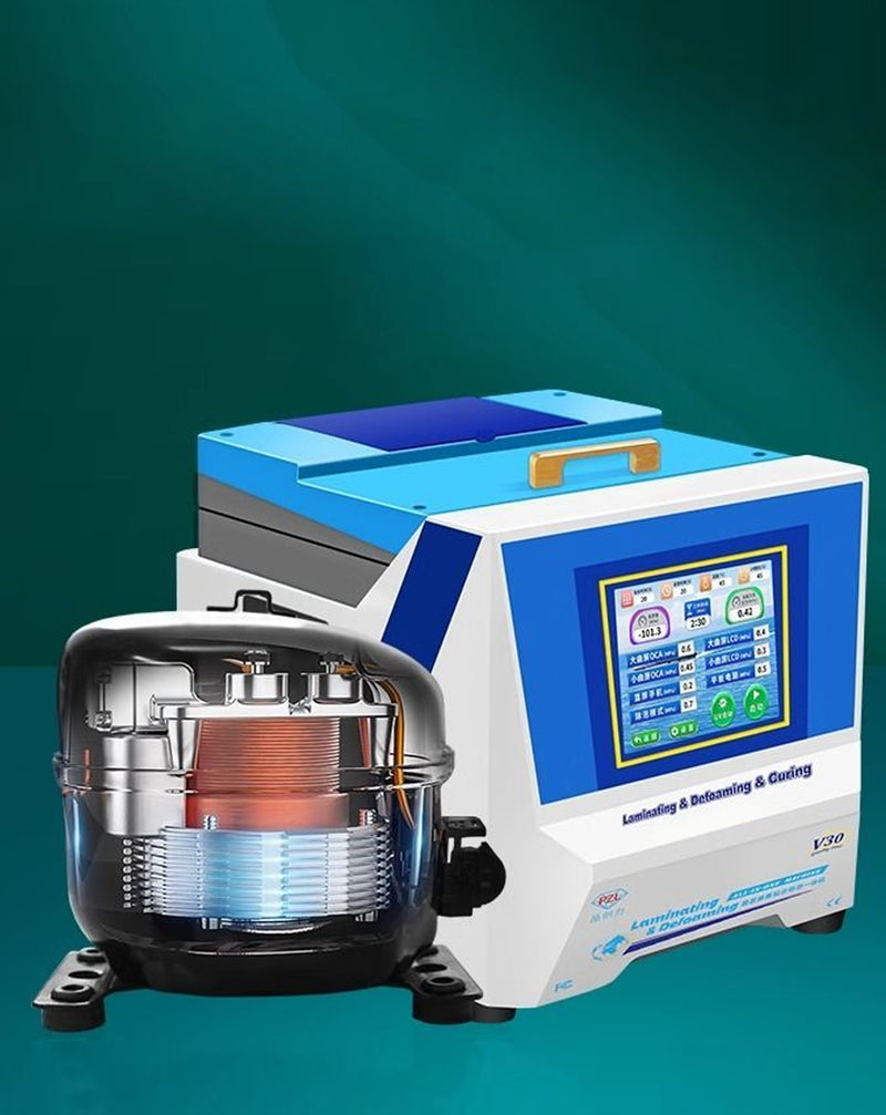 Encuentra la máquina combinada 5 en 1 de laminado y desespumado YYD V30 en Guatemala para tus proyectos de producción a gran escala.