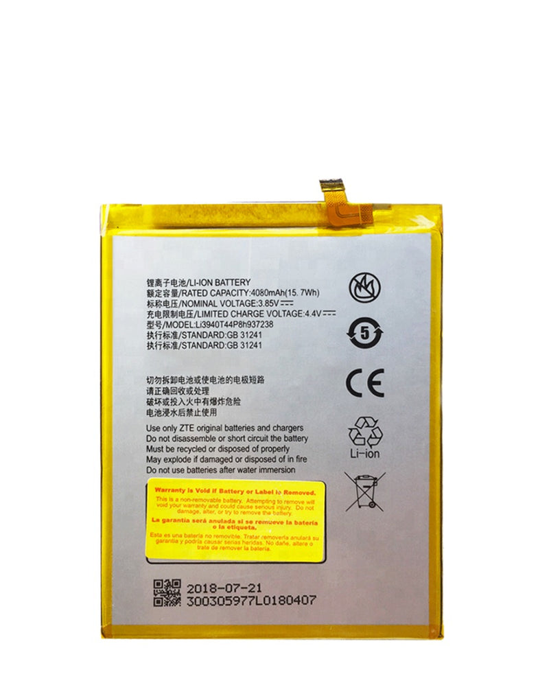 Reparación de batería ZTE Blade Z Max en Guatemala.