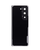 Tapa trasera Samsung Galaxy Z Fold 5 F946 en color Phantom Negro, ideal para reparaciones en Guatemala.