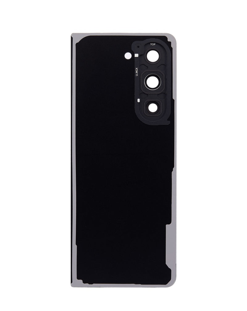 Tapa trasera Samsung Galaxy Z Fold 5 F946 en color Phantom Negro, ideal para reparaciones en Guatemala.