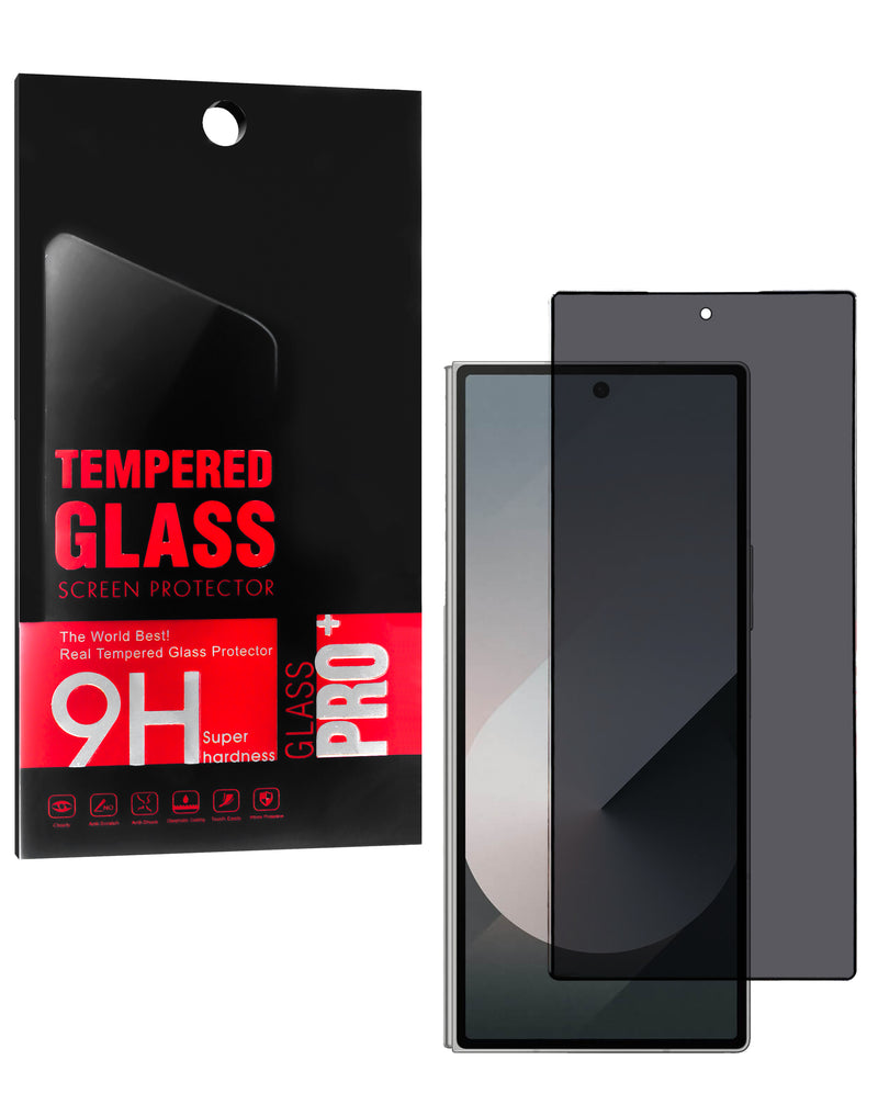 Vidrio templado de privacidad para Galaxy Z Fold 6, ideal para proteger tu pantalla en Guatemala.