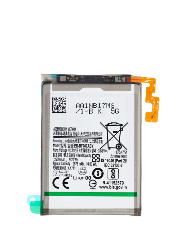 Encuentra la batería premium EB-BF707ABY para Samsung Galaxy Z Flip 5G en Guatemala, ideal para reparaciones en talleres y mayoristas.