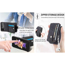 Compra la funda cartera con portatarjetas para Galaxy Z Flip 4 en Guatemala, ideal para proteger tu dispositivo y llevar tus tarjetas siempre contigo.