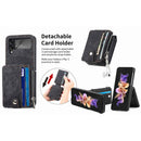 Compra la funda cartera con portatarjetas para Galaxy Z Flip 4 en Guatemala, ideal para proteger tu dispositivo y llevar tus tarjetas siempre contigo.