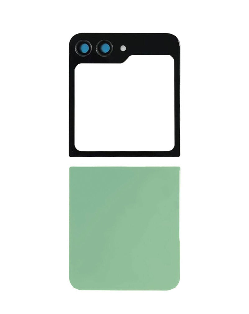 Encuentra tapas traseras para Samsung Galaxy Z Flip 5 en Guatemala, sin logo y en condición impecable.