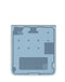 Tapa trasera con lente de cámara Service Pack para Samsung Galaxy Z Flip 5 en Guatemala, disponible en color verde oscuro.