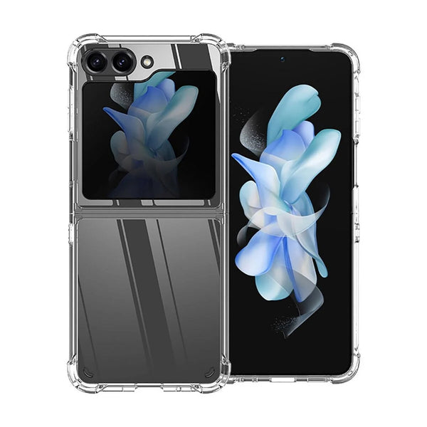 Protege tu Samsung Galaxy Z Flip 6 con una funda híbrida con tecnología Air Cushion en Guatemala.
