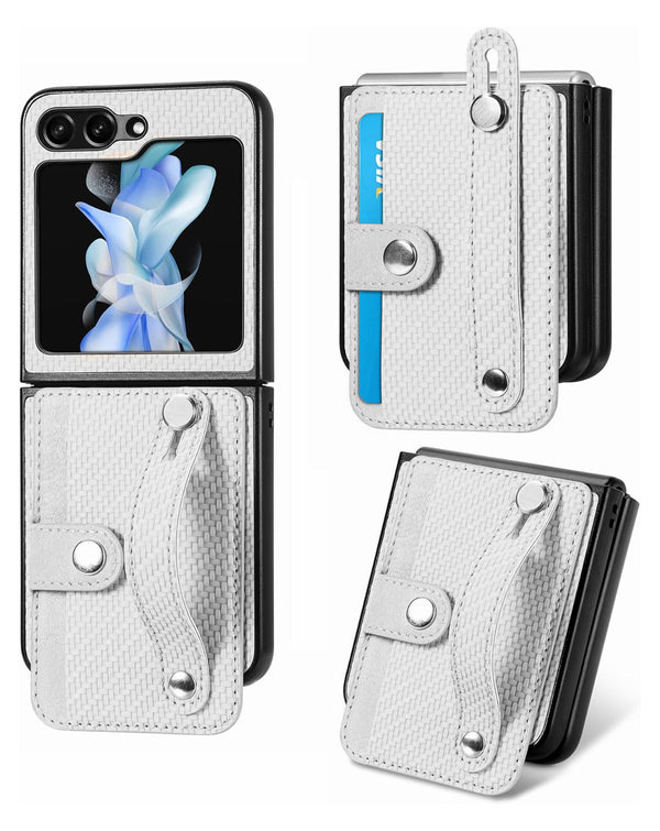 Encuentra la mejor funda cartera con ranura para tarjeta de crédito para tu Samsung Galaxy Z Flip 6 en Guatemala.