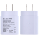Adaptador de pared USB Type C Samsung (240v USA) (White)