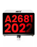 Pantalla completa LCD para MacBook Air 13" (A2681 / Mid 2022) (Starlight)