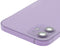 Tapa trasera para iPhone 12 con componentes pequenos pre-instalados (Version US) (Morado)