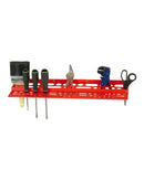 Estante para herramientas (6 x 24" 1/8" x 2 3/4") - Rojo