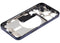 Carcasa media con botones de encendido y volumen para iPhone 15 Pro (Version US) (Original usada: Grado A) (Titanio Azul)