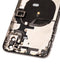 Tapa trasera con componentes pequenos pre-instalados para iPhone XS Max (Usado original Grado A) (Gris Espacial)