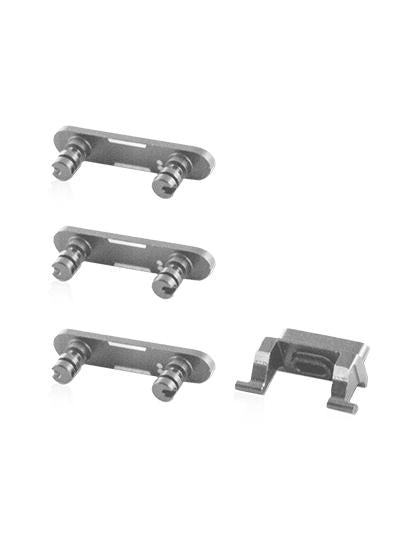 Botones Duros (Encendido / Volumen / Interruptor) para iPhone 8 Plus (Plata)
