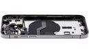 Tapa trasera para iPhone 12 Pro con componentes pequenos pre-instalados (Version EE.UU.) (Usada original grado C) (Grafito)