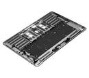 Cubierta superior con teclado para MacBook Pro 15" con Touch Bar (A1707 / Finales 2016 / Medio 2017) (Teclado francés) (Gris espacial)
