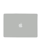 Skin 4 en 1 (Superior, Inferior, Teclado, Reposamanos) para MacBook Pro 13" (A2289 / Medio 2020) (Plata)