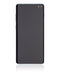 Pantalla OLED para Samsung Galaxy S10 Plus con marco (Original) (Azul Prisma)
