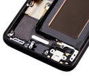 Pantalla OLED con marco para Samsung Galaxy S8 (Usado original Grado B/C) (Negro Medianoche)