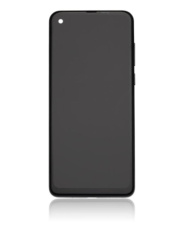 Pantalla LCD con marco para Motorola One Vision (XT1970 / 2019) (Reacondicionado) (Degradado bronce)