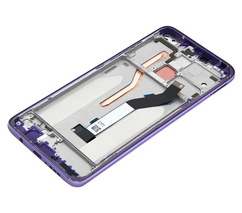 Pantalla con marco para Xiaomi Redmi K30 4G / Poco X2 (Reacondicionada) (Morado)