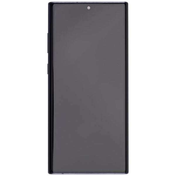 Pantalla OLED para Samsung Galaxy Note 10 Plus / 5G con marco (Negro Aura)