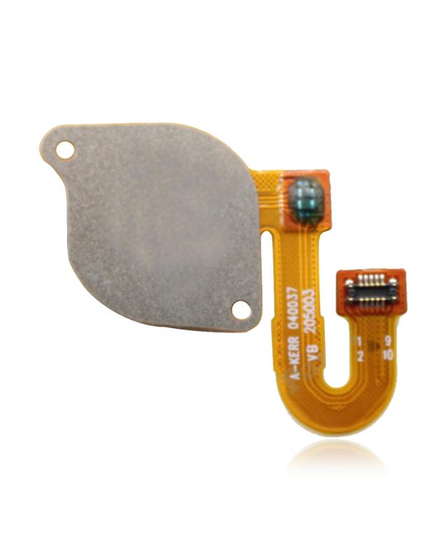 Lector de huellas con cable flexible para Motorola Moto G 5G / One 5G Ace (Gris volcanico)