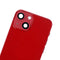 Tapa trasera para iPhone 13 Mini con componentes pequeños pre-instalados (Versión EE.UU.) (Original usado: Grado A) (Rojo)