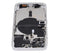 Tapa trasera para iPhone 13 Pro (Version US) sin logo (Plata)