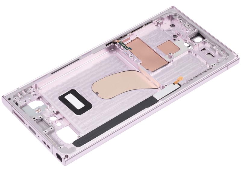 Marco intermedio para Samsung Galaxy S23 Ultra 5G (Version internacional) (Lavanda)