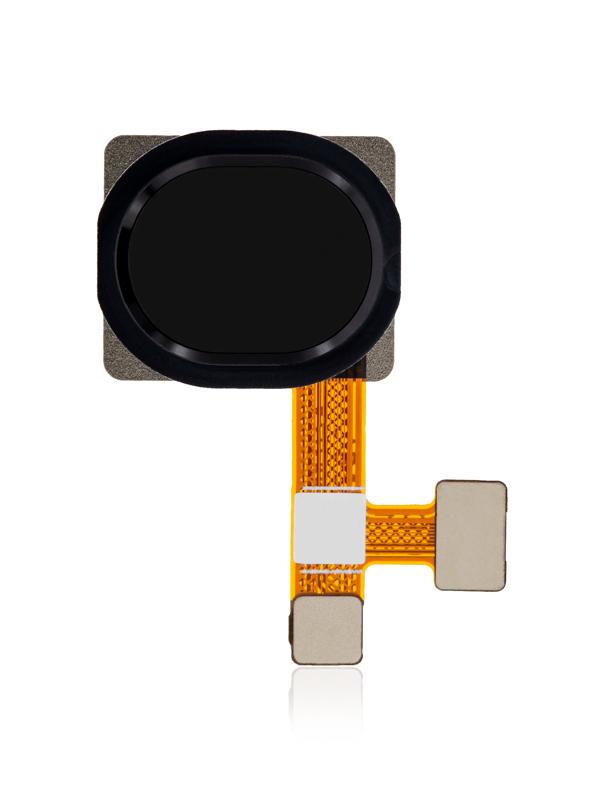 Lector de huellas con cable flex para Samsung Galaxy A21 (Negro)