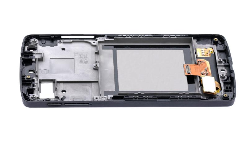Pantalla LCD con marco para Nexus 5 (Reacondicionado) Negro