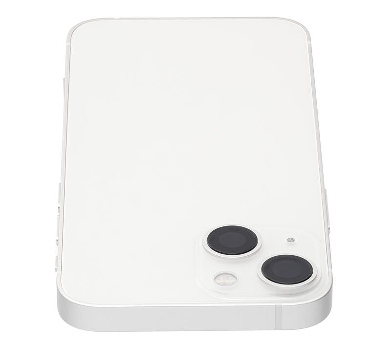 Tapa trasera para iPhone 13 Mini con componentes pequeños pre-instalados (Sin logo) (Versión internacional) (Starlight)