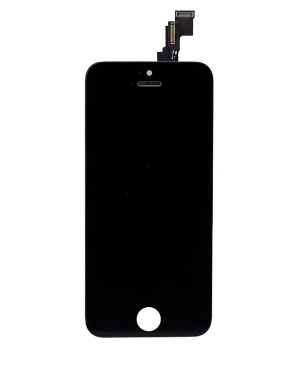Pantalla completa LCD para iPhone 5C con camara frontal, sensor proximidad y altavoz (Negro)