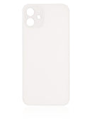 Tapa trasera para iPhone 12 con adhesivo 3M (Blanco)