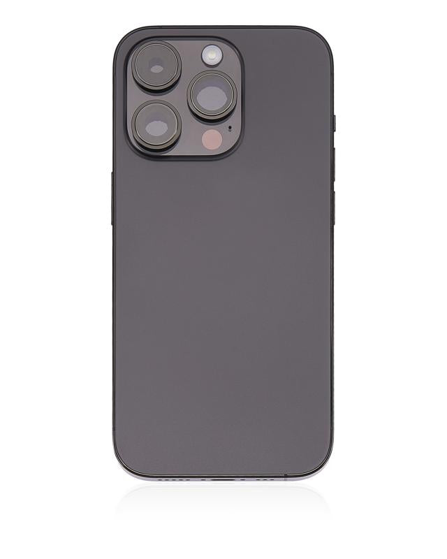 Tapa trasera para iPhone 14 Pro (Version EE.UU) Negro Espacial