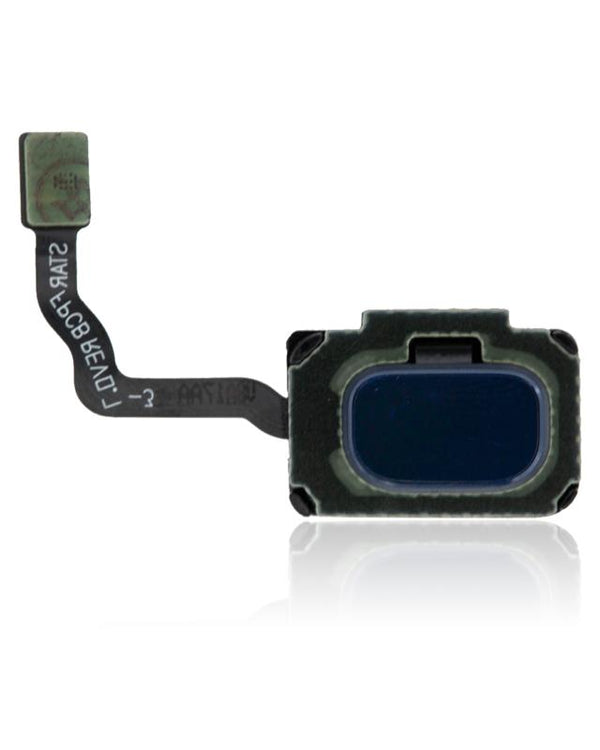 Lector de huella digital con cable flex para Samsung Galaxy S9 / S9 Plus (Azul Coral)