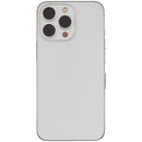 Tapa trasera para iPhone 13 Pro con componentes pequeños pre-instalados (versión internacional) (Usado original Grado B) (Plata)