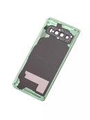 Tapa trasera con lente de camara para Samsung Galaxy S10 original (Prism Black)