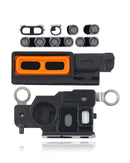 Malla de altavoz/microfono para iPhone 14 Pro (Negro Espacial) (Paquete de 10)