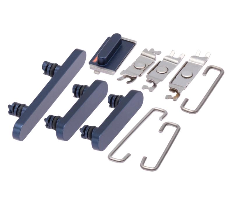 Botones duros (Encendido / Volumen / Cambio) para iPhone 12 (Azul)