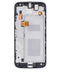 Pantalla LCD con marco para Motorola Moto G4 (XT1620 / XT1621 / XT1622 / XT1625 / XT1626 / 2016) original (Negro)