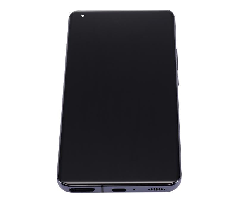 Pantalla OLED con marco para Xiaomi Mi 11 (Negro) (Reacondicionado)