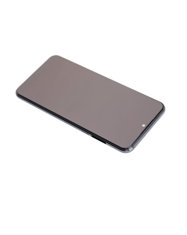 Pantalla LCD con marco para LG K51 / Q51 / Reflect (Reacondicionado) (Negro)