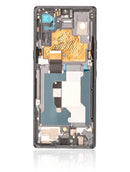 Pantalla OLED con marco para LG Velvet 5G (Solo marco Verizon 5G UW) (Reacondicionado) (Gris)