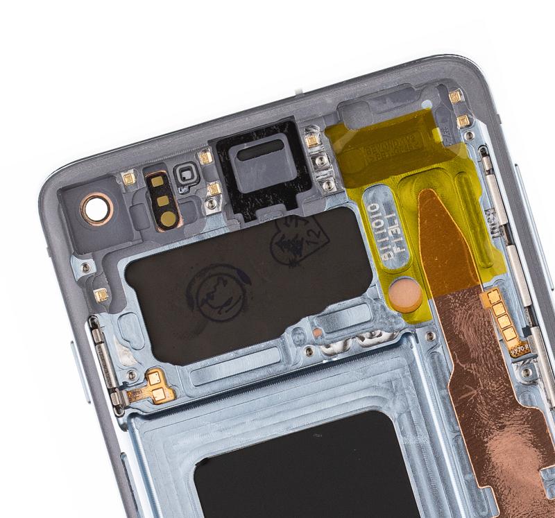 Pantalla OLED con marco para Samsung Galaxy S10 (Azul Prisma) Reacondicionada